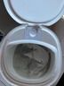 VCJ洗衣機(jī)半全自動迷你洗衣機(jī)小型洗脫一體小型家用母嬰內(nèi)衣褲洗襪子神器兒童單身人宿舍出租房 白【深層藍(lán)光抑菌*波輪節(jié)能降噪】定時 曬單實(shí)拍圖