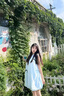 多菲尼森 藍色無(wú)袖背心連衣裙女2025夏季甜美少女感減齡小個(gè)子花苞短裙 無(wú)袖背心連衣裙淺藍色 S 【80-100斤】 曬單實(shí)拍圖