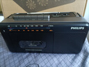 飛利浦（PHILIPS）TAR3568 磁帶播放機(jī) 磁帶機(jī)錄音機(jī) 老式懷舊復(fù)古收錄機(jī) 學(xué)生英語卡帶單放機(jī) 臺式收音機(jī)插U盤音響 黑色【含電源線】 曬單實(shí)拍圖