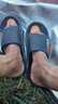 回力運(yùn)動(dòng)拖鞋男浴室內(nèi)戶外減震防滑厚底涼拖鞋HL39651黑黃色42-43碼 曬單實(shí)拍圖