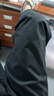 杰克·瓊斯（JACK&JONES）男裝25年秋冬季褲子男士商務(wù)休閑褲微彈錐形萊賽爾親膚品牌男褲 E44黑砂色 常規 34 180 曬單實(shí)拍圖