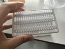 Imakara肥皂起泡盒肥皂盒瀝水洗衣皂盒肥香皂盒香皂袋起泡網(wǎng)大號置物架架 日本高檔家用雙層帶蓋透明洗衣盒 曬單實拍圖