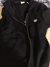 哈吉斯（HAZZYS）男女同款 春季拉鏈開(kāi)衫【PHIZ系列】情侶款連帽衛衣外套 黑色BK XL （180/100A 50） 曬單實(shí)拍圖