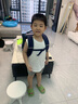卡拉羊【蔣勤勤代言】小學生書包18/22L五維防下墜減負男女雙肩包背包 【18L】美拉德棕 曬單實拍圖