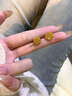 中國黃金（CHINA GOLD）18K金小方糖耳釘女款直針款養(yǎng)耳洞耳飾情人節(jié)生日禮物送女友愛人 【今/次日達(dá)】18K金小方糖耳釘 曬單實(shí)拍圖