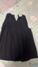 UR2025夏季新款女裝時(shí)尚休閑肌理感無袖罩衫襯衫UYY250044 正黑 M 曬單實(shí)拍圖