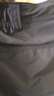 迪卡儂（DECATHLON）速干褲男女戶外長褲徒步褲子快干登山透氣彈力 TREK100 黑灰色-男款 44 曬單實拍圖