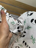 家妮兒睡袋嬰幼兒防踢被空調(diào)服睡衣春夏秋季薄款長袖連體寶寶兒童家居服 80cm熊貓睡袍 曬單實拍圖