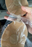 ubras云柔網(wǎng)眼木瓜杯乳貼胸貼內(nèi)衣女禮服婚紗照隱形文胸M裸感膚厚款 曬單實(shí)拍圖