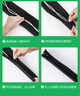 CABLE CREATION線材收納束線管編織理線管固定整理帶拉鏈?zhǔn)o(hù)套電線收納理線器電腦理線管電源線絕緣保護(hù)套 1米黑 曬單實(shí)拍圖