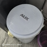奧克斯（AUX）脫水機(jī)家用大容量不銹鋼甩干機(jī)甩干桶 小型宿舍公寓出租房單脫水甩干迷你脫水桶大家電器 10斤殺菌款【藍(lán)光殺菌不銹鋼桶+快速脫水干至9成】 曬單實(shí)拍圖