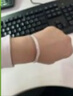 朵詩梵菲手鐲女9999足銀小眾設(shè)計(jì)時(shí)尚首飾年輕款鐲子七夕情人節(jié)禮物送女友 滿天繁星手鐲約20克 曬單實(shí)拍圖