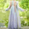 芭米諾女童漢服春季國風(fēng)超仙古裝兒童春秋連衣裙子女孩古風(fēng) 紫色 120 曬單實(shí)拍圖
