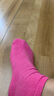 棉滿滿襪子女士蹦床襪防滑地板襪兒童純棉抑菌瑜伽硅膠室內(nèi)親子短襪6雙 曬單實拍圖