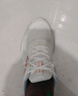 安踏運動鞋男鞋夏季網(wǎng)面輕薄透氣跑步鞋子男輕便軟彈休閑鞋 象牙白/鮮亮橙/幻景藍5501-4 42 (男) 曬單實拍圖