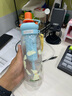 茶顏悅色【新品】隨行杯夏日詩歌tritan材質(zhì)泡茶杯680ml吸管冷水杯*1 隨行杯/夏日詩歌系列 680ml 1只 曬單實拍圖