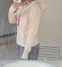 貓人夏季UPF100+防曬衣女防紫外線防曬服涼感透氣皮膚風(fēng)衣夾克外套男 LB7030淺白茶-女 UPF100+ M 曬單實(shí)拍圖