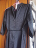 皮爾卡丹（pierre cardin）高端品牌龜裂紋香云紗連衣裙女2025年新款夏季中長款桑絲重磅裙子 黑色 2XL 120-130斤 曬單實拍圖