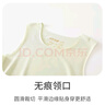 貝樂(lè )咿嬰兒天絲莫代爾夏款背心0-3歲男女寶寶打底衣服貼身護肚吊帶上衣 6748綠色+6749黃色 73 （身高63-68cm 體重15-18斤） 曬單實(shí)拍圖