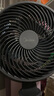 美的（Midea）空氣循環(huán)扇 家用落地扇抑菌凈化語音風扇立式遙控轉(zhuǎn)頁扇3D搖頭大風力電風扇桌面 GAI24PA 曬單實拍圖
