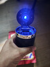 迪普爾車載煙灰缸汽車用品LED燈帶蓋煙灰缸高阻燃內(nèi)膽可拆式煙缸耐高溫 曬單實(shí)拍圖