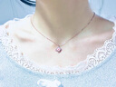 梵哲詩(shī)粉色四葉草項鏈女生精致感鋯鉆鎖骨鏈生日禮物送女友老婆 粉色四葉草項鏈 曬單實(shí)拍圖