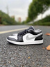 CLENIKEEDAIR NIKE純?cè)瑼J1 Low 白藍(lán)紅低幫籃球鞋男女百搭休閑運(yùn)動(dòng)滑板鞋DC Aj1黑灰白 氣墊摩擦有聲 純?cè)S直發(fā) 41 曬單實(shí)拍圖