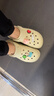crocs卡駱馳七夕禮物檀健次同款經(jīng)典泡芙洞洞鞋輕便舒適休閑鞋|207521 骨白色-2Y2(含智必星) 36 /37(220mm) 曬單實拍圖