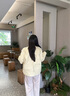 坦博爾（Tanboer）25年新款小個子疊穿羽絨服女短款輕薄秋冬百搭保暖外套TB5330258D 布蕾黃 S (160) 曬單實拍圖