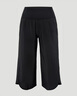 lululemon丨Side Wrap 女士側(cè)交疊高腰闊腿中長(zhǎng)褲 LW6BT9S 黑色 XS /4 曬單實(shí)拍圖
