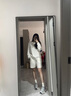 斯凱奇（Skechers）中性秋冬季毛織/開衫毛織套頭衛(wèi)衣L325U049 薄霧白/06AH 2XL -3XL 曬單實拍圖