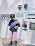 WVD男童夏裝純棉工裝套裝2025新款兒童夏季銀河撞色短袖兩件套潮 黑色套裝:實(shí)體品質(zhì) 110 cm 曬單實(shí)拍圖