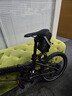大行（DAHON）S20折疊自行車20英寸20速成人鋁合金碟剎運動競技自行車KBA005 黑色【BA接頭+油碟剎】 曬單實拍圖