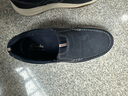 Clarks其樂(lè ) 男士 Sailview Step一腳蹬船鞋 休閑舒適樂(lè )福鞋 海軍藍 （Nubuck） 40 (7.5 US) 曬單實(shí)拍圖