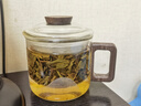 一品工坊大容量玻璃泡茶杯茶水分離辦公室男女士喝茶杯子水杯綠茶杯不燙手 沐巒杯-透明色 曬單實拍圖