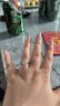莫桑石一克拉鉆戒情侶對戒純銀一對求結婚仿真鉆石戒指婚戒送女友 女戒璀璨星云1克拉男戒50分對戒 默認發(fā)活口可調節 曬單實(shí)拍圖