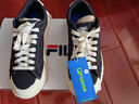FILA FUSION斐樂(lè)女鞋帆布鞋女 低幫板鞋POP輕質(zhì)帆布鞋休閑運(yùn)動(dòng)鞋女 黑-BK 38 曬單實(shí)拍圖