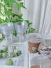 雙槍?zhuān)⊿uncha）一次性奶茶杯子咖啡飲料冰杯帶蓋加厚茶水果汁直飲杯400ml*20套  曬單實(shí)拍圖