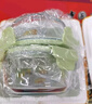 欣美雅（xinmeiya）可微波爐加熱玻璃飯盒大容量便當(dāng)盒保溫上班族學(xué)生餐盒套裝保鮮盒 480毫升*2【微波爐專用】 曬單實(shí)拍圖