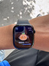 Apple/蘋(píng)果 Watch Series 10 智能手表GPS款46毫米亮黑色鋁金屬表殼黑色運(yùn)動(dòng)型表帶M/L MX273CH/B 曬單實(shí)拍圖