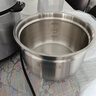 美的（Midea）0涂層電壓力鍋家用5L雙膽健康無(wú)水焗米飯鍋加深不銹鋼膽電鍋少鹽提鮮煲湯燉肉煮飯高壓鍋E5915G 曬單實(shí)拍圖