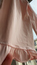 安之伴【巨好睡】睡衣女夏季涼感彈彈棉甜美減齡短袖七分褲女士家居服 基本灰 L 曬單實(shí)拍圖