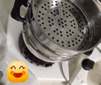 蘇泊爾（SUPOR）電蒸鍋21L家用大容量多功能電火鍋蒸炒煮一體蒸鍋2200W全鋼蒸籠0涂層電炒鍋ZN32YK16【國(guó)家補(bǔ)貼】 曬單實(shí)拍圖