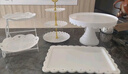 凌云鶴甜品臺(tái) 展示架蛋糕架子點(diǎn)心盤茶歇擺臺(tái)下午茶托盤派對(duì)擺盤塑料 【六件套】歐式甜品臺(tái)套裝 1套 曬單實(shí)拍圖