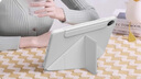 適用ipad保護(hù)套9代10代pro11英寸Air654防彎抗摔3+y型帶筆槽9.7mini67平板保護(hù)殼氣囊全包亞克力 無(wú)筆槽款丨3+Y折橫豎支撐丨磁吸搭扣【銀河灰】 iPad Air4/Air5(1 曬單實(shí)拍圖