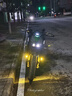 叢象摩托車射燈電動車led輔助燈外置大燈電瓶車改裝強(qiáng)光超亮透鏡射燈 強(qiáng)光透射燈一對帶爆閃+開關(guān)配件 曬單實拍圖
