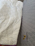 雅鹿記憶海綿床墊子1.5x2米榻榻米褥子單人宿舍墊子席夢思絲綿墊被軟 刺繡款-笑臉白【厚約5cm】 150cm * 200cm 【抗菌防螨 高回彈】 曬單實(shí)拍圖