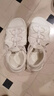 耐克（NIKE）官方女子厚底涼鞋夏季新款緩震易穿脫舒適氣墊鞋 CI8798 102帆白/黑/帆白 36.5 曬單實拍圖