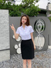 伊婭莎職業(yè)半身裙女夏季西裝包臀裙氣質(zhì)a字短裙女士工作裙高腰一步西裙 22038黑色短款【松緊腰/后開(kāi)叉】 M 推薦90-100斤 曬單實(shí)拍圖