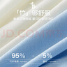 貓人【竹炭纖維】男士?jì)妊澞卸萄澮志莉粑雇笟庀募敬蟠a4條裝 曬單實(shí)拍圖